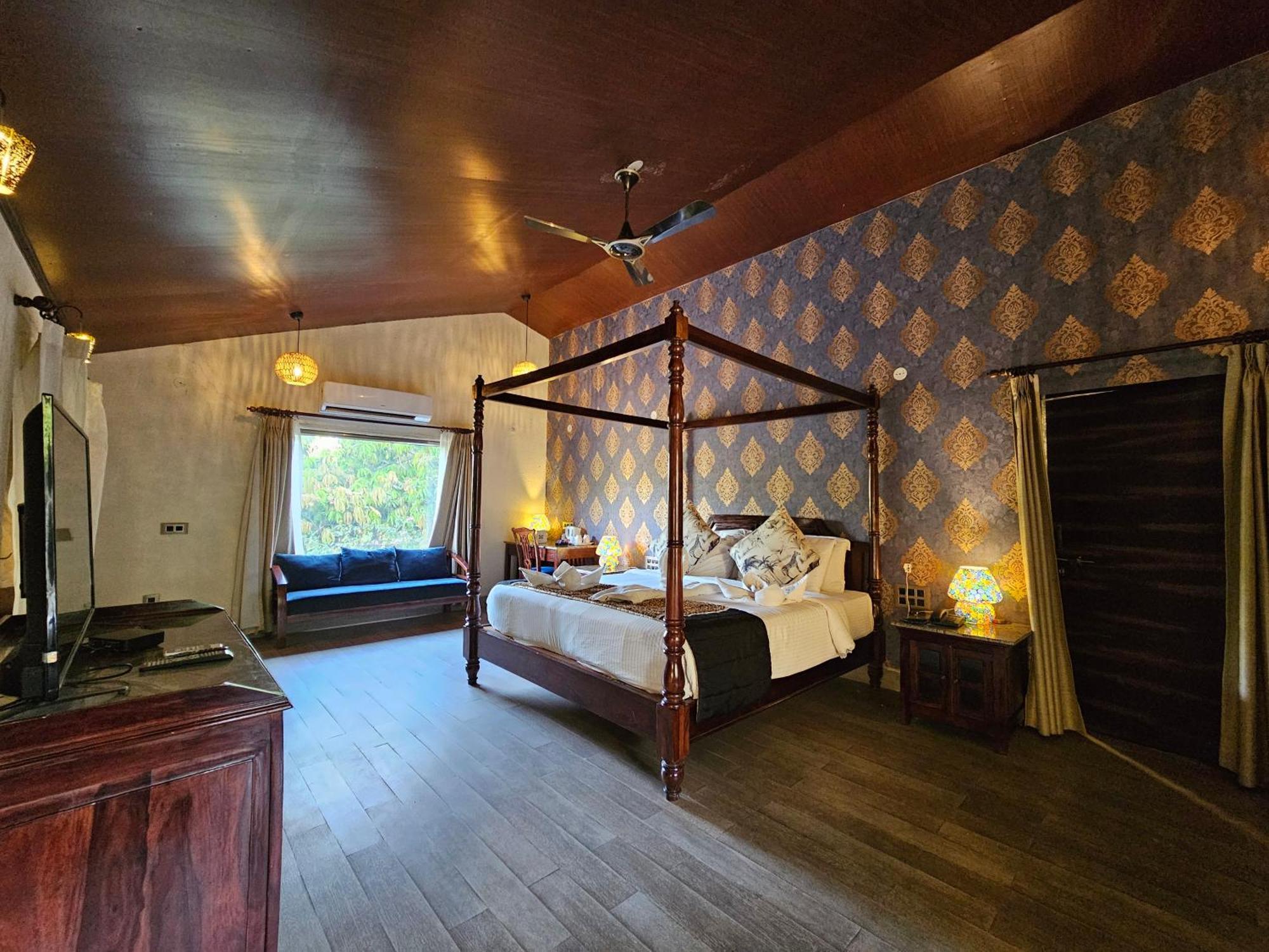 فندق Gir Lion Safari Camp By Trulyy, Sasan Gir Sodaori المظهر الخارجي الصورة