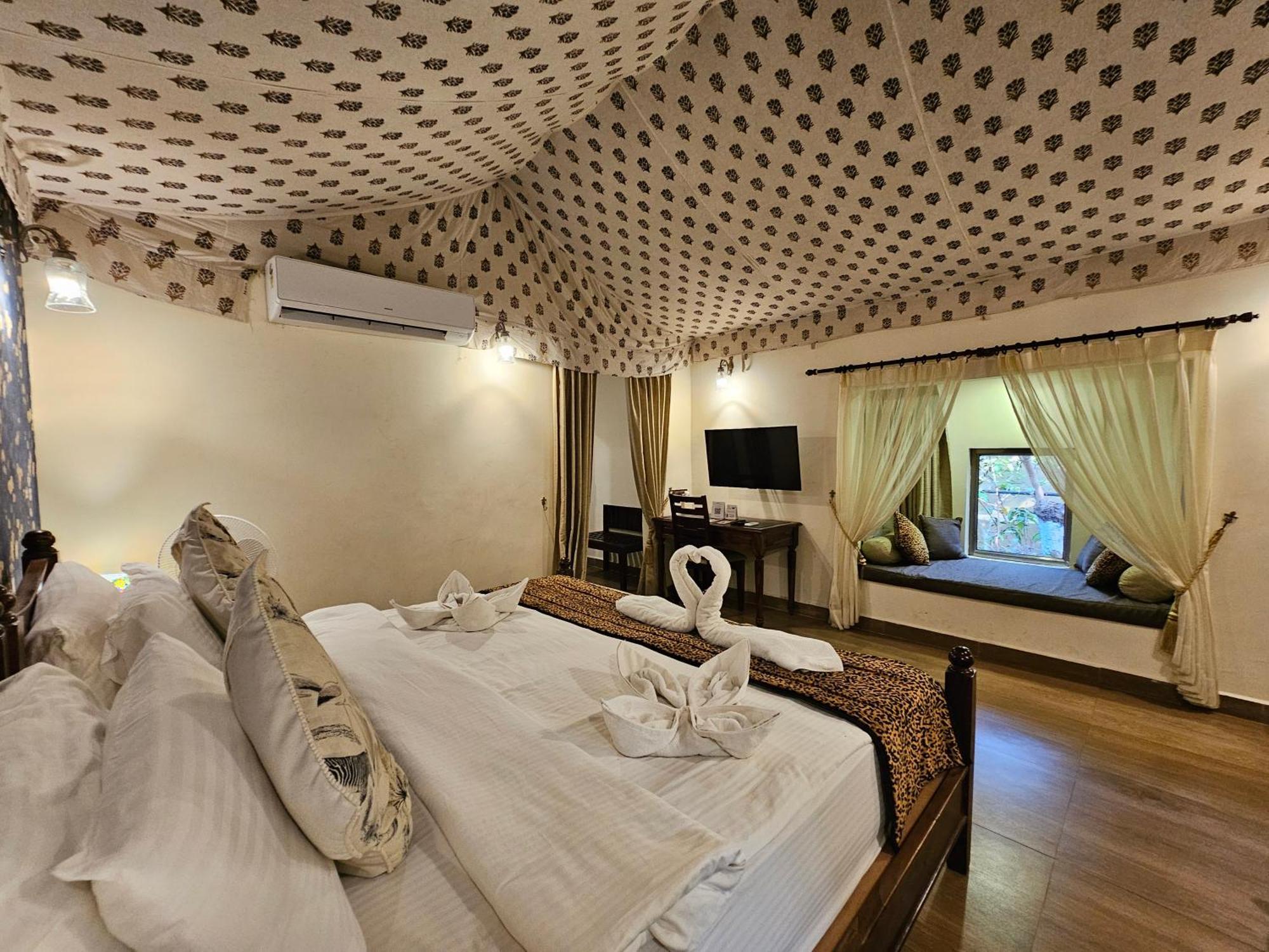 فندق Gir Lion Safari Camp By Trulyy, Sasan Gir Sodaori المظهر الخارجي الصورة
